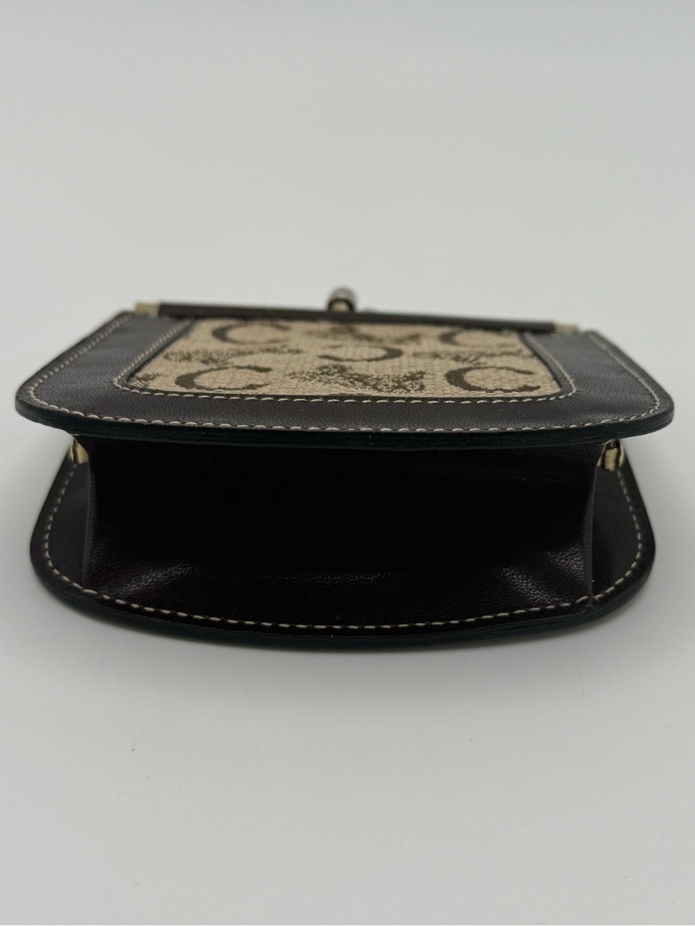Celine Horse Carriage Kisslock Coin Pouch - Picture 6 of 11